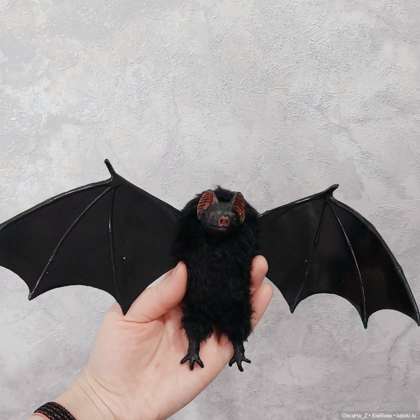 Летучая мышь — Авторские игрушки (фото 3)