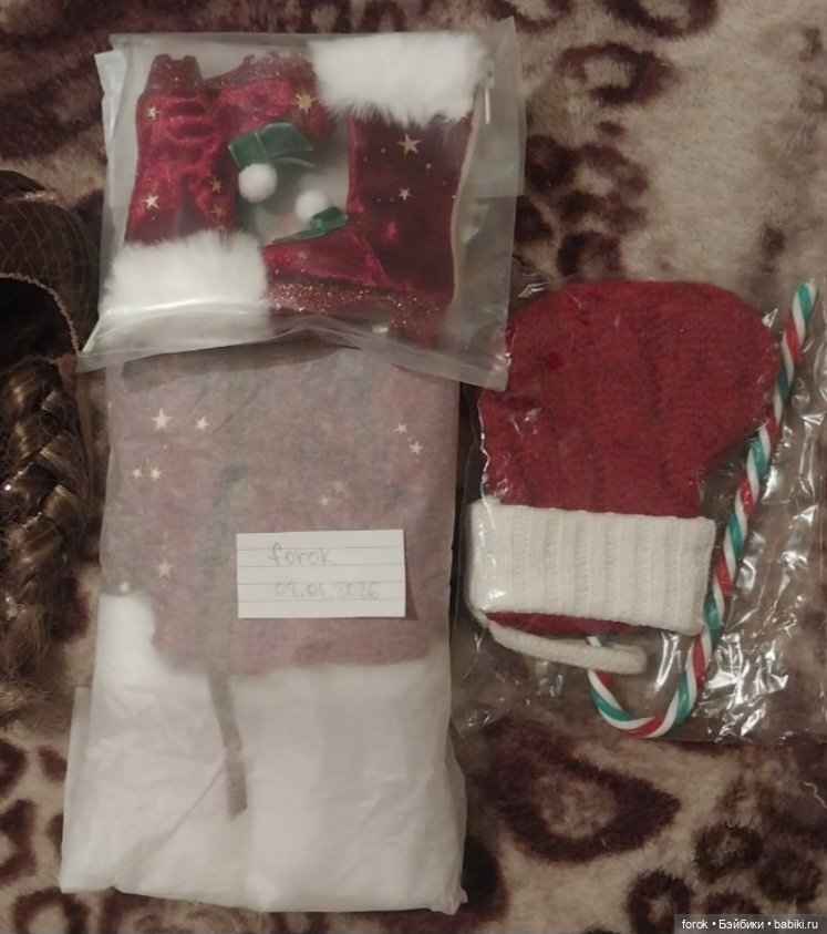 Аутфит Энджел Ruby Red — Одежда для кукол