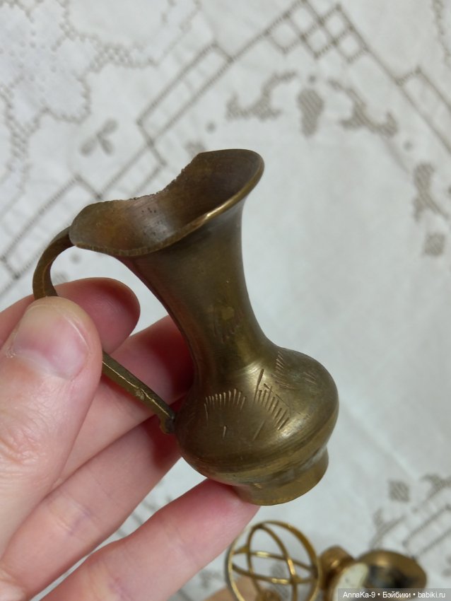 Вазы из латуни — Посуда для кукол (фото 9)