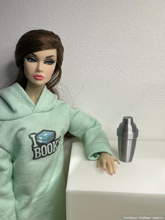 Шейкер барный 1/6 — Миниатюра для кукол (фото 2)