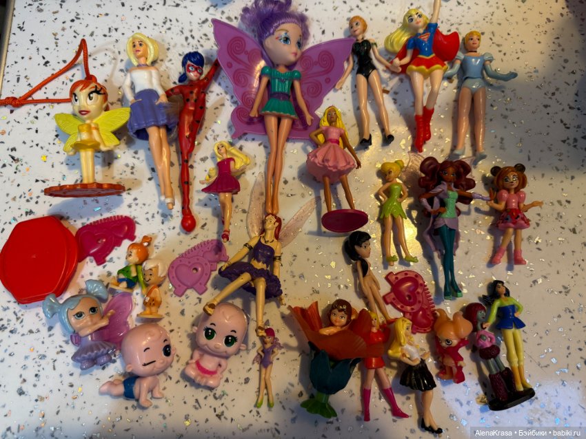 Лот кукол малышек — Игрушки для детей