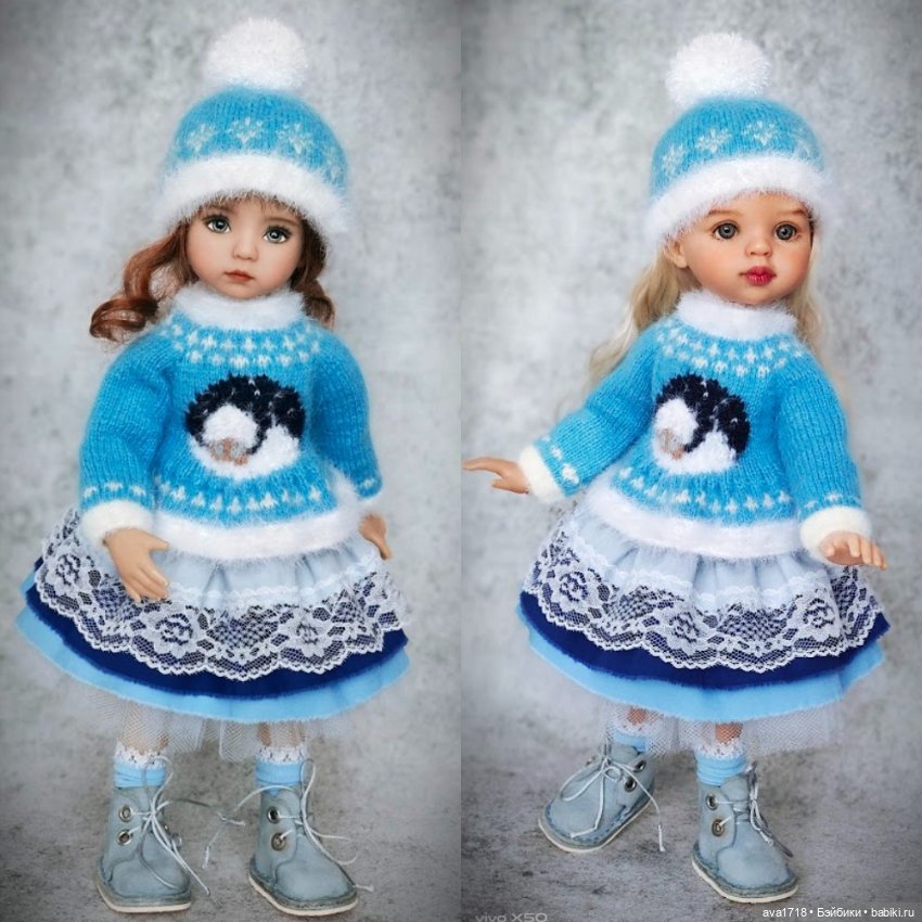 Аутфит для кукол Паола Рейна и Little Darling