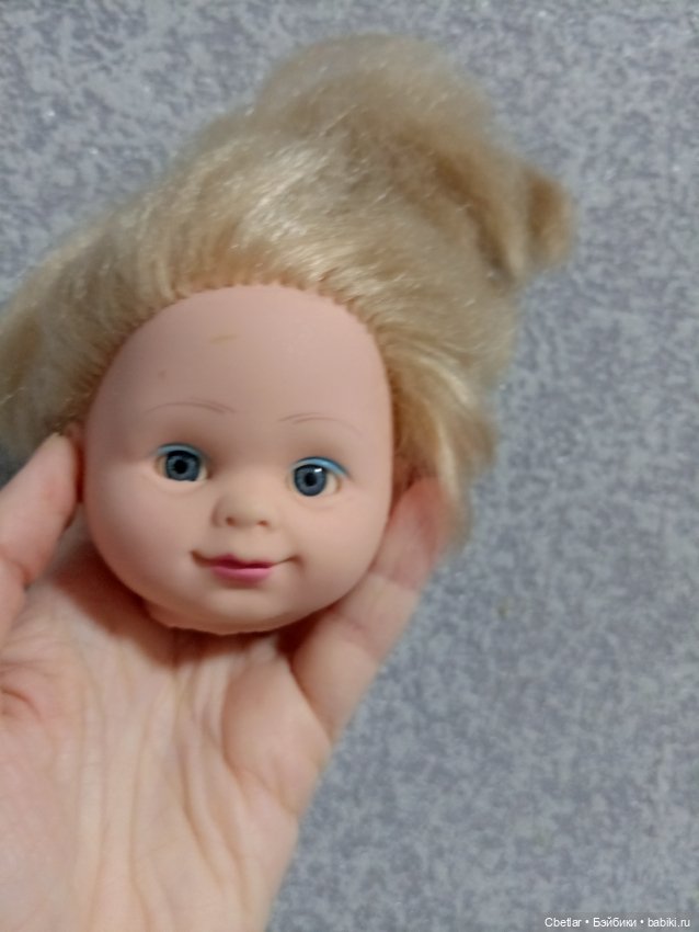 Голова запчасти для куклы (фото 4)