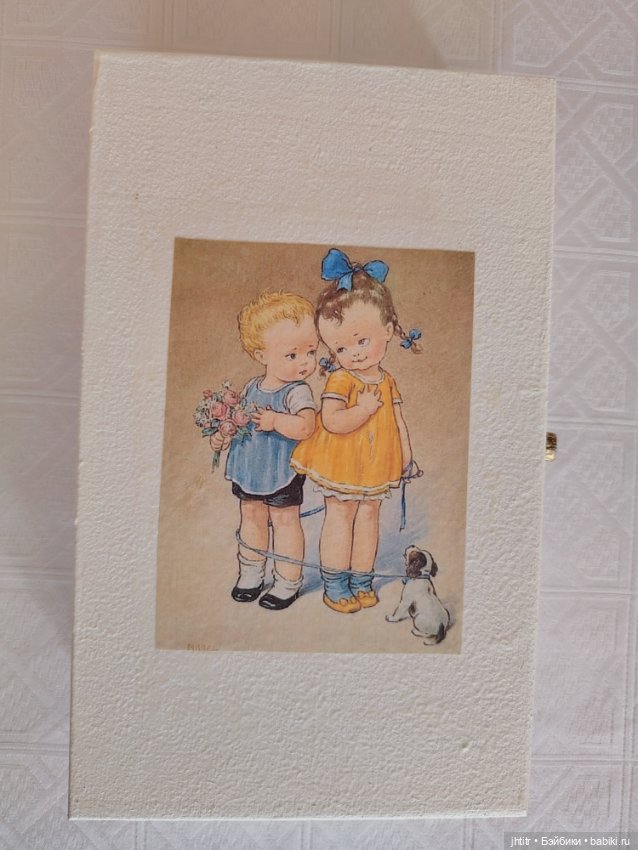 Пупс ГДР, керамический с приданным (фото 6)