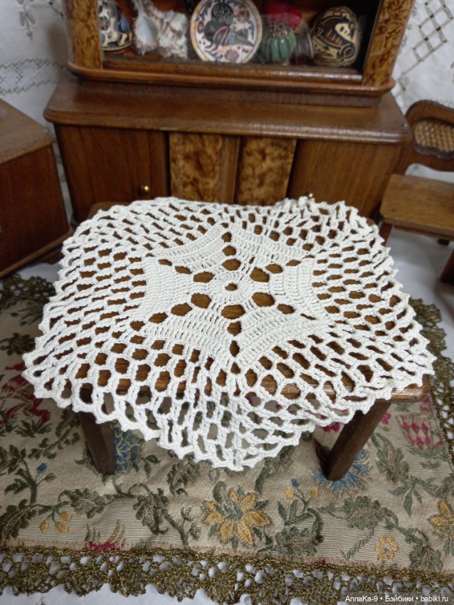 Скатерти и ковры для кукольного интерьера (фото 4)