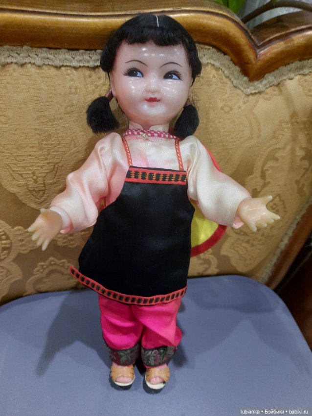Китаяночка — Винтажные куклы и игрушки детства
