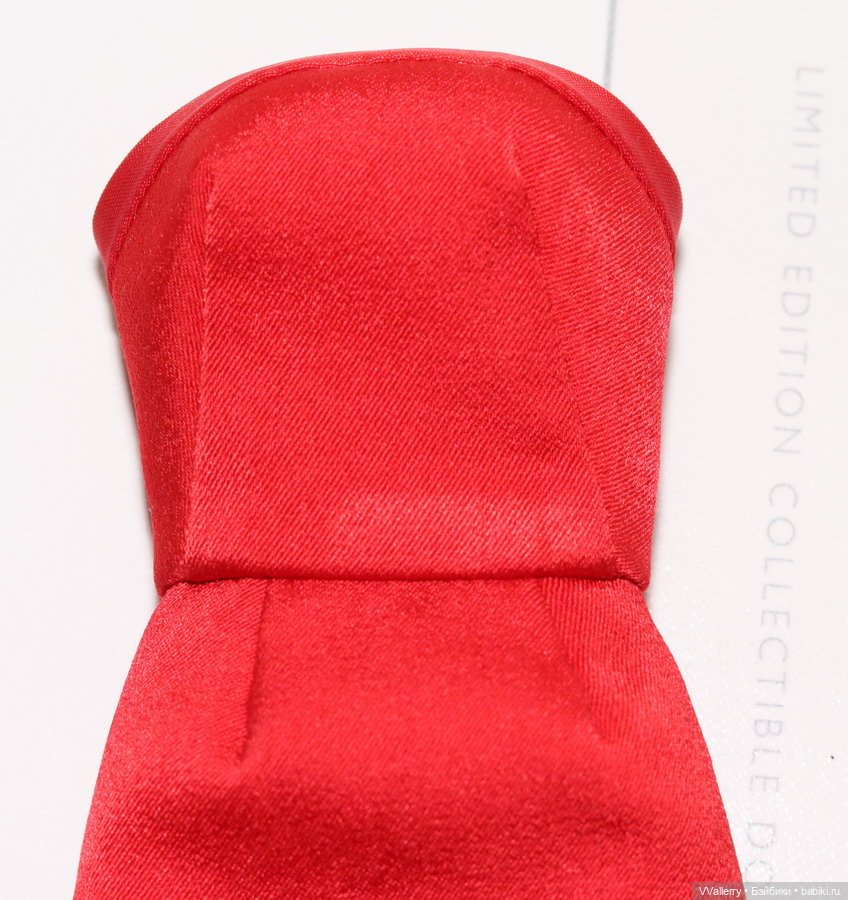 Красное платье ХМ — Одежда для кукол (фото 2)