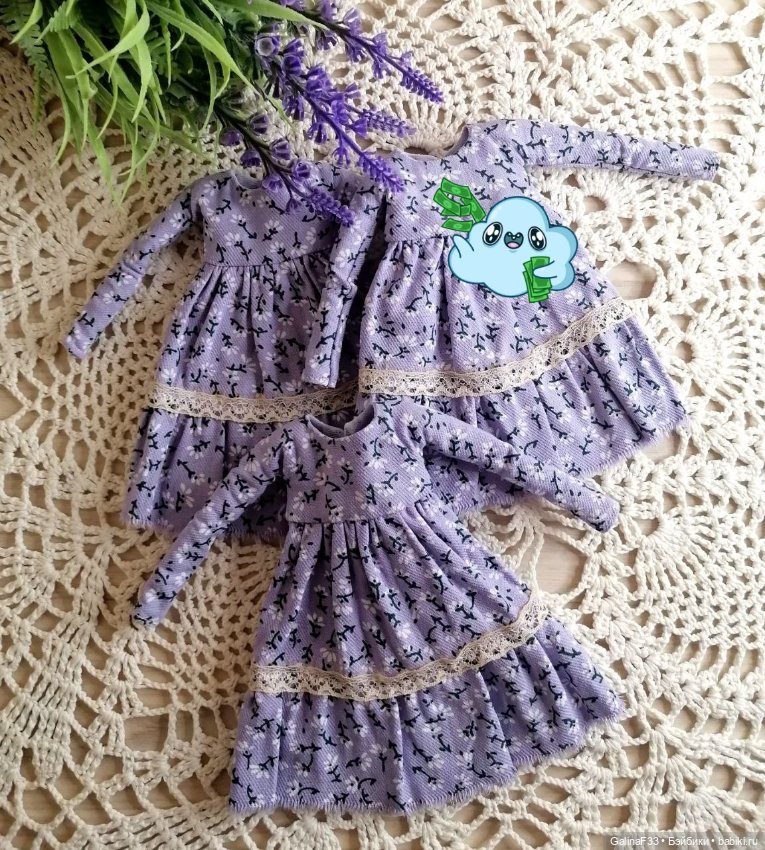 Платья для кукол 1/6, Авторских кукол, Integrity Toys, Барби, Блайз (фото 6)