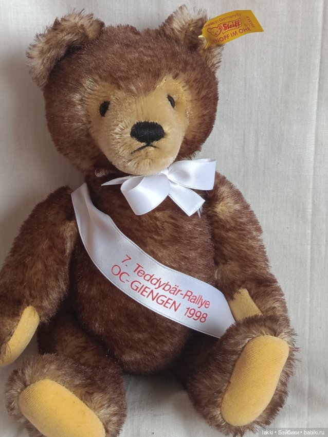 Медведь Steiff — Винтажные куклы и игрушки детства
