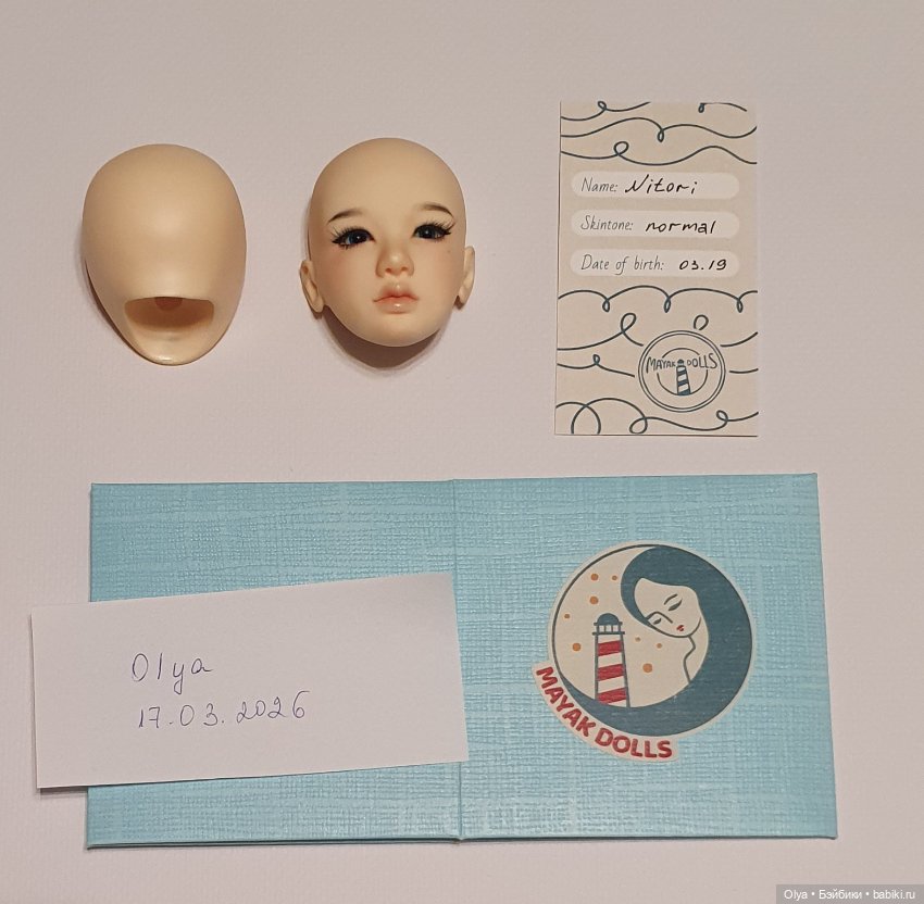 Голова Nitori от Mayak dolls (фото 8)