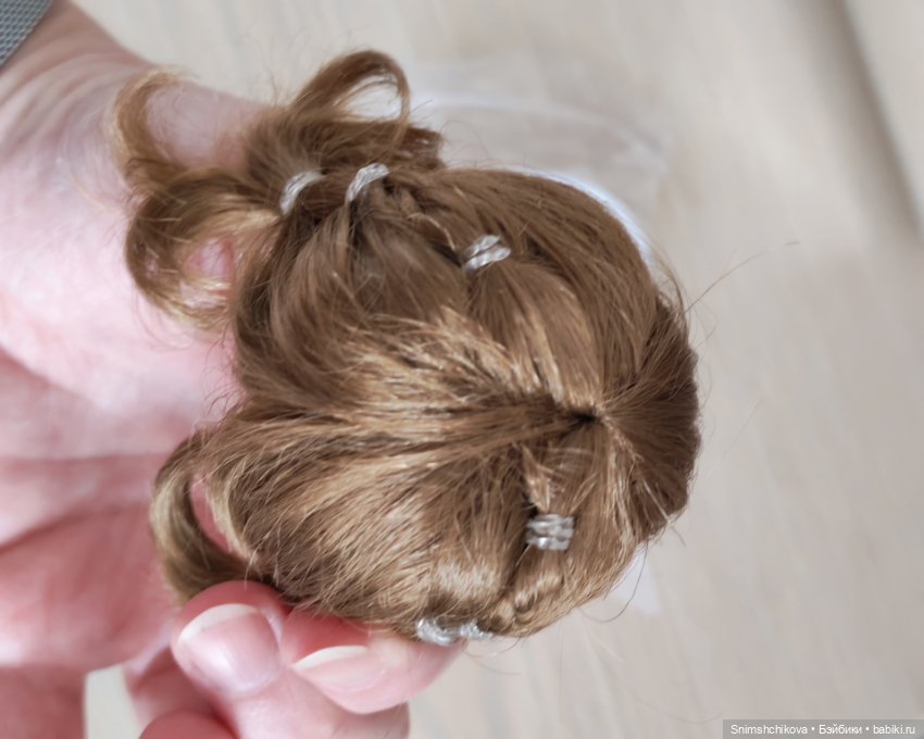 Парик 5-6 не глубокий — Парики для BJD (фото 2)