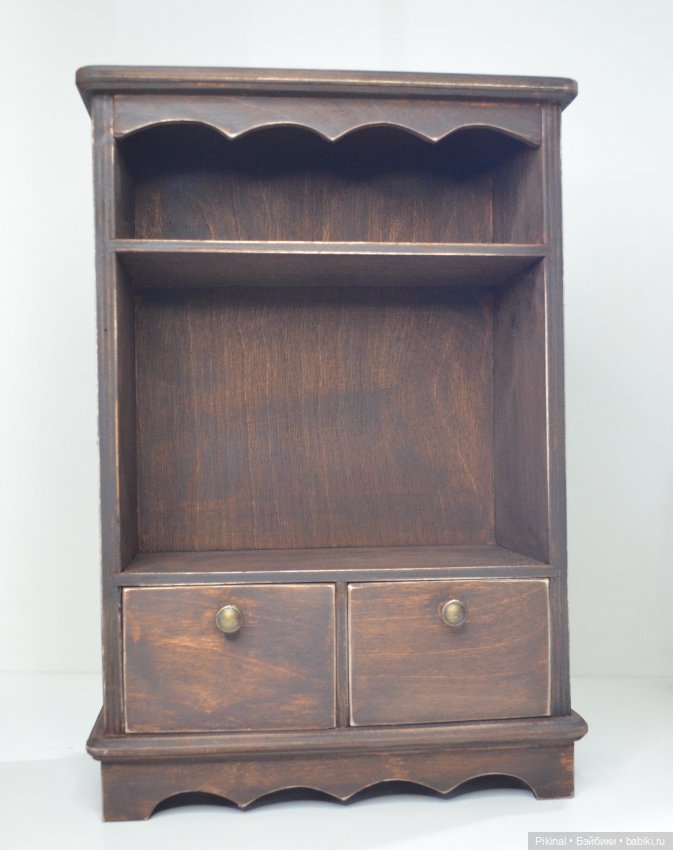 Старый буфет) — Кукольная мебель (фото 7)