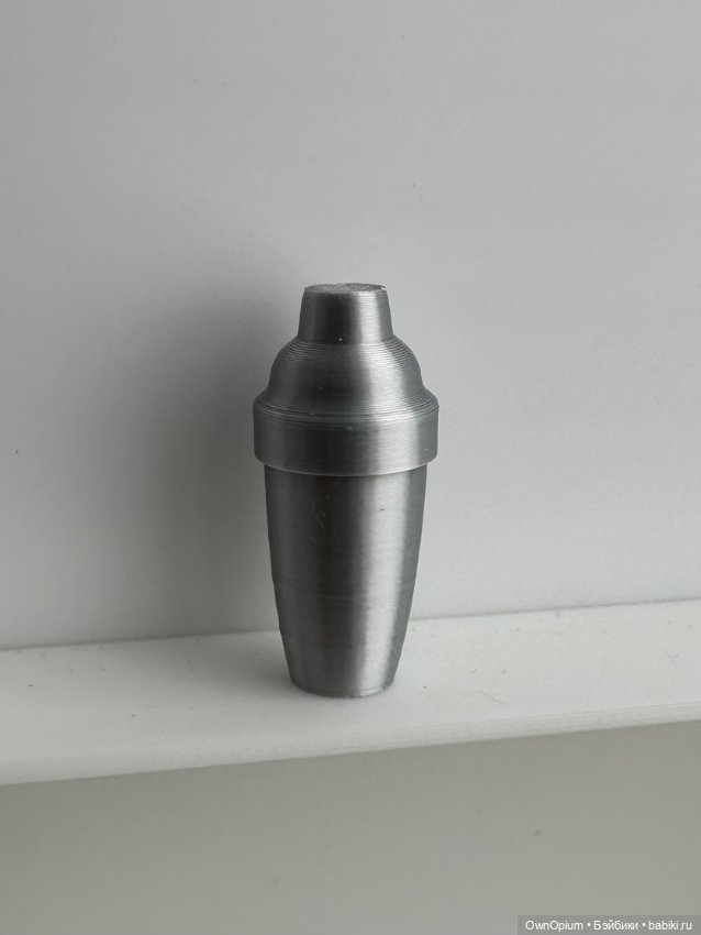 Шейкер барный 1/6 — Миниатюра для кукол (фото 5)