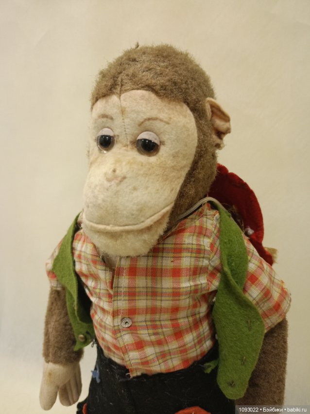 Винтажный обезьян — Винтажные куклы и игрушки детства (фото 5)