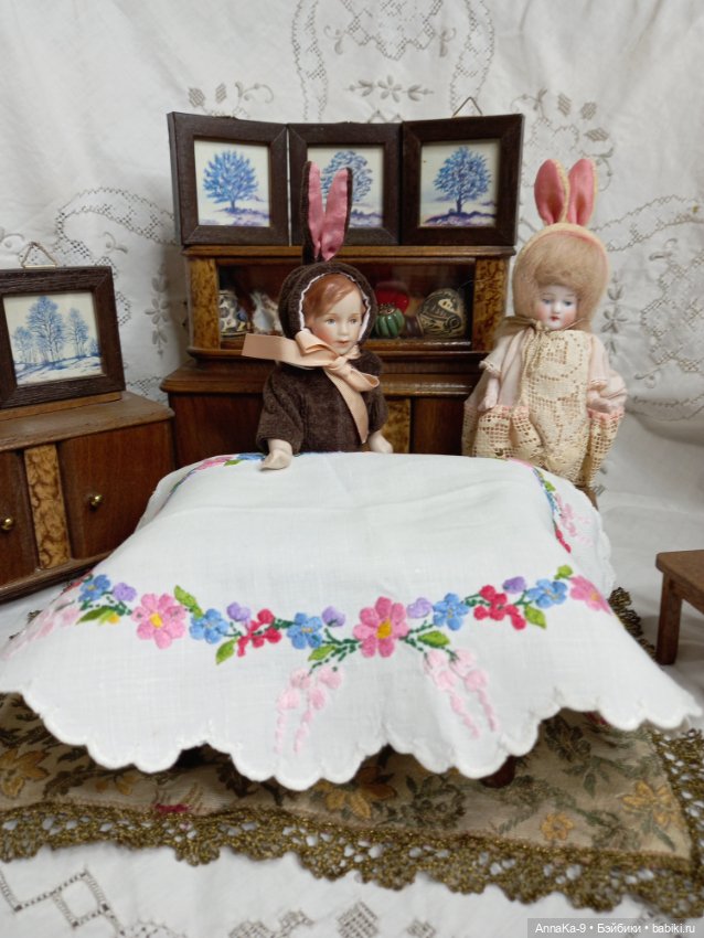 Скатерти и ковры для кукольного интерьера (фото 2)