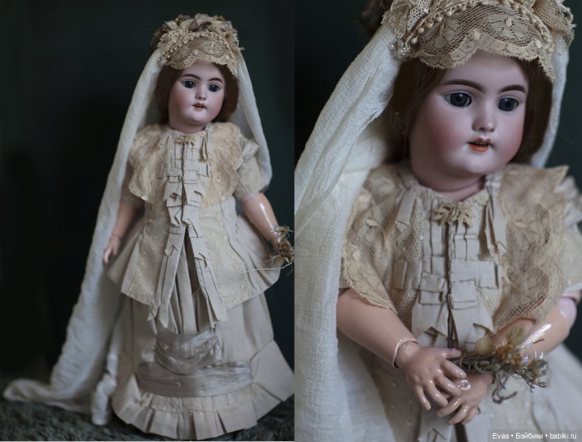 Наряд для антикварной куклы