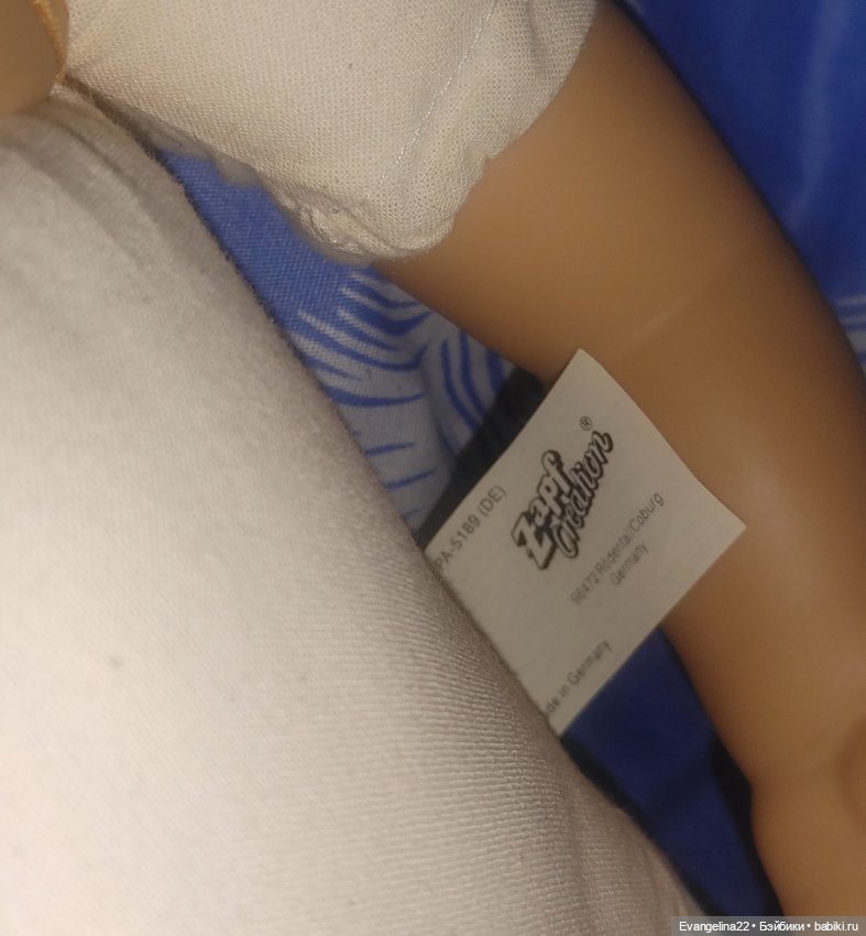 Кукла Bettina Klemm на фирме Zapf (фото 4)