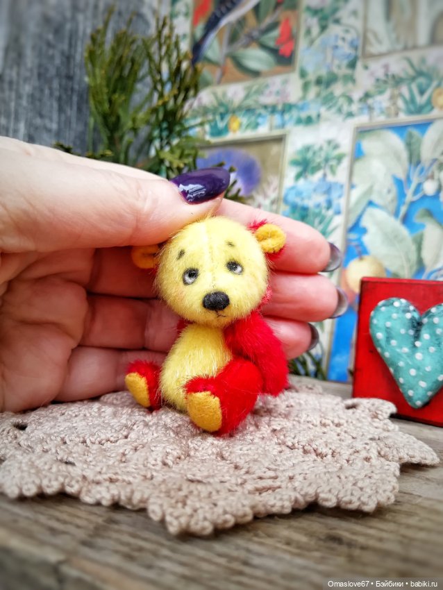 Мини мишка — Авторские игрушки (фото 2)