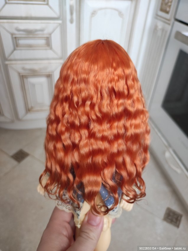Продам очень красивый паричок из локонов козочки размер 6-7 (фото 7)