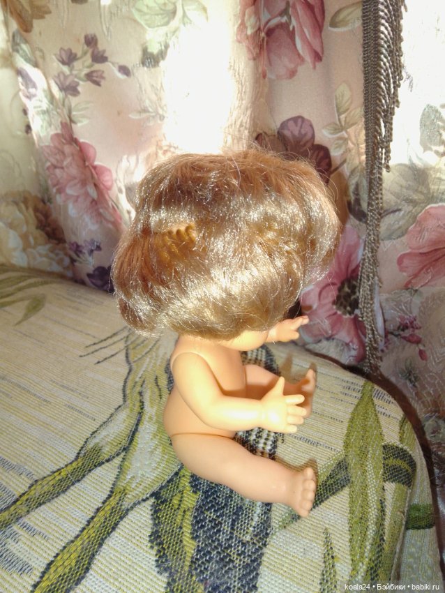 Кукла ГДР. Kiss me, Киссмишка. Вся резиновая (2) Русая (фото 6)