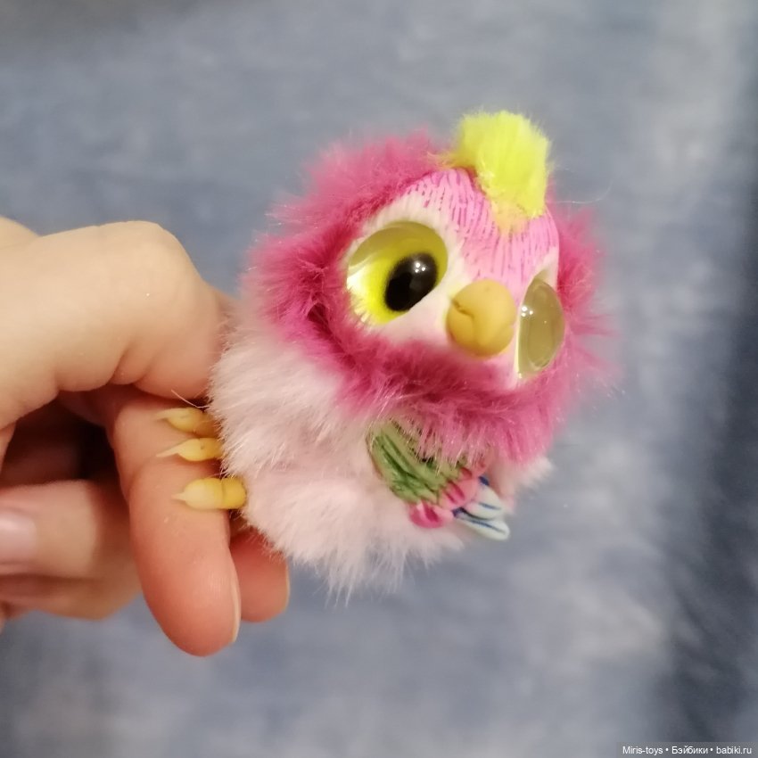 Птенчик попугайчика — Авторские игрушки (фото 7)