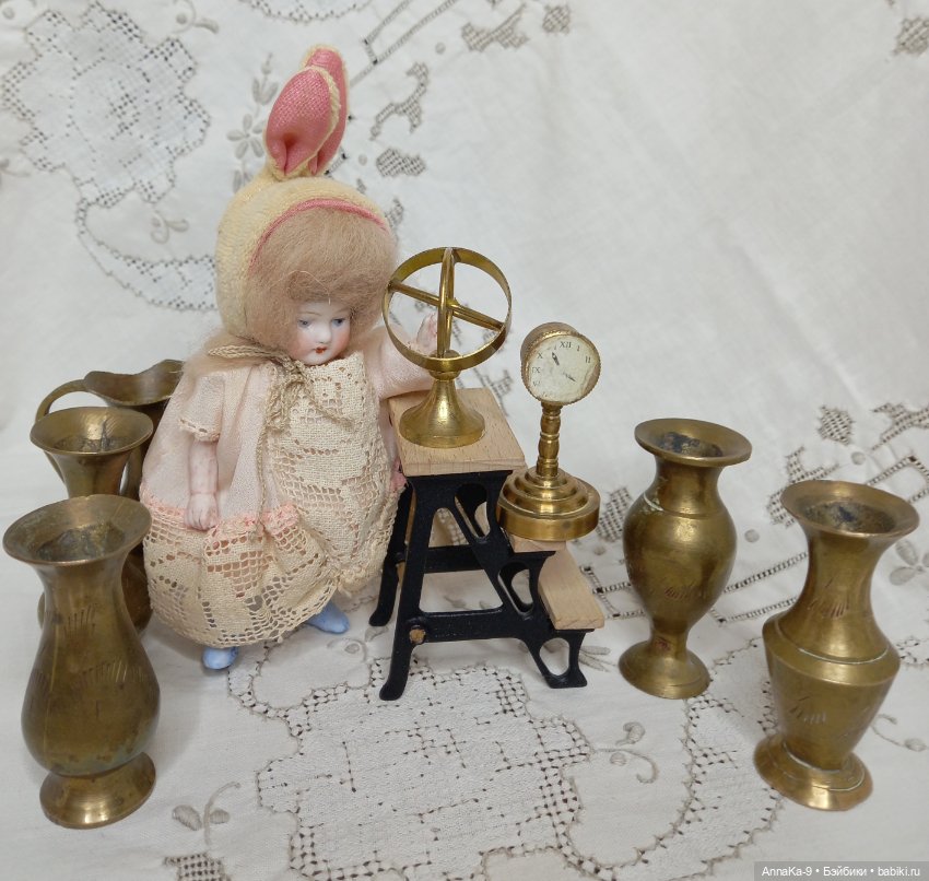 Вазы из латуни — Посуда для кукол (фото 6)