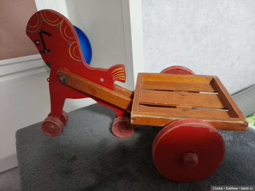 Очень старинная лошадка — Винтажные куклы и игрушки детства (фото 5)