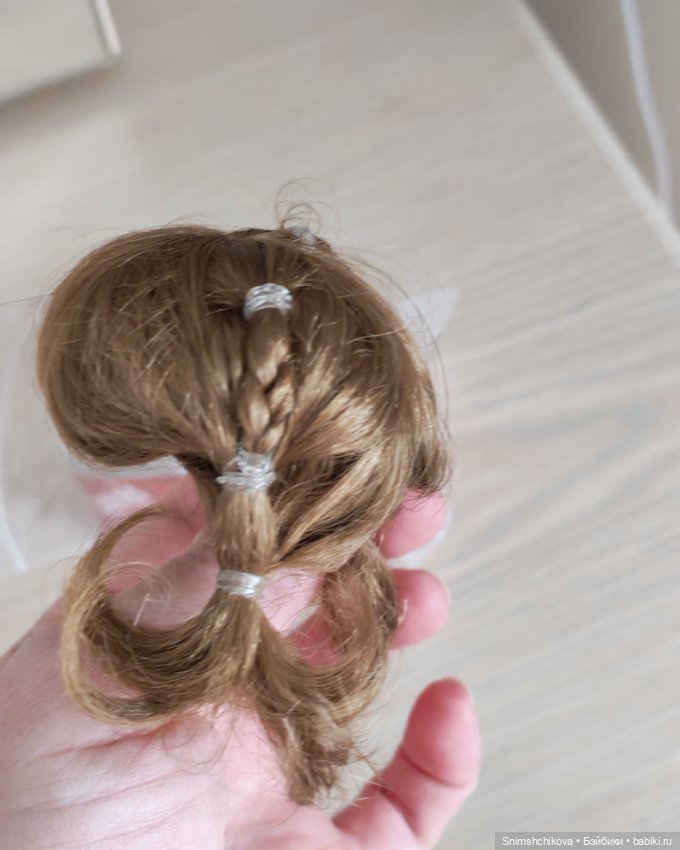 Парик 5-6 не глубокий — Парики для BJD (фото 3)