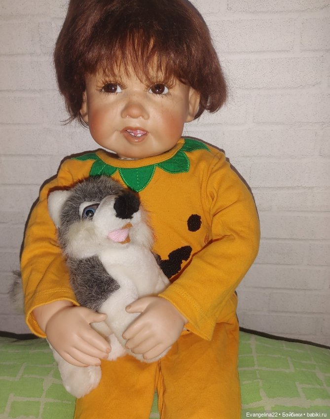 Очень живой парнишка — Авторские куклы (фото 3)