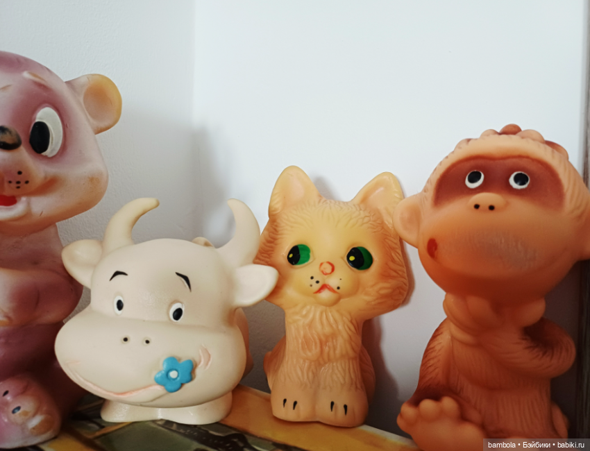 Резиновые игрушки СССР одним лотом (фото 3)