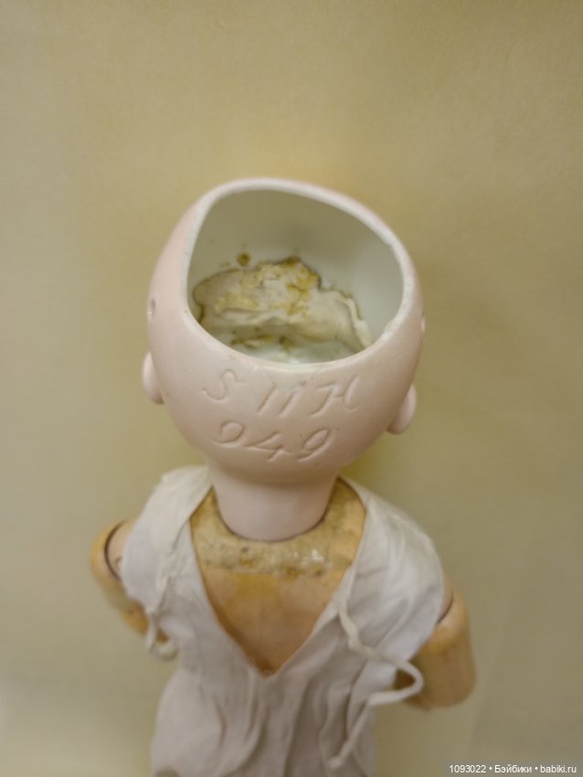 Антикварная кукла Simon Halbig, 949 молд (фото 10)