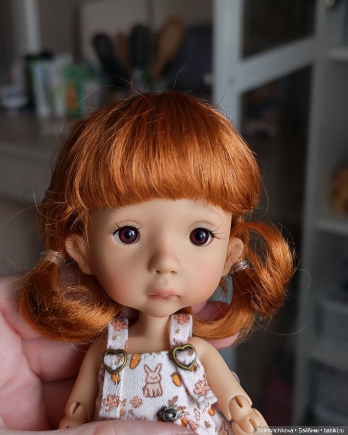 Парик 5-6 глубокий — Парики для BJD (фото 6)