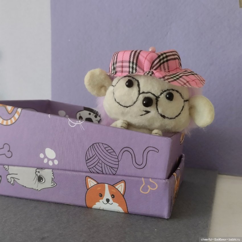 Ёжик в очках и кепке — Авторские игрушки (фото 3)