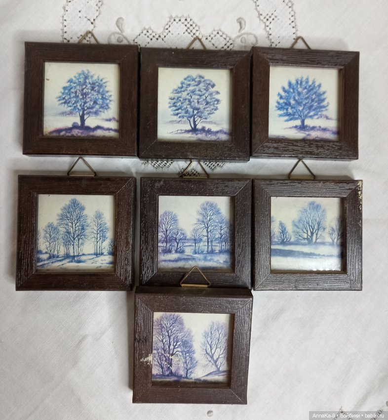 Винтажные картины для кукольного интерьера (фото 2)