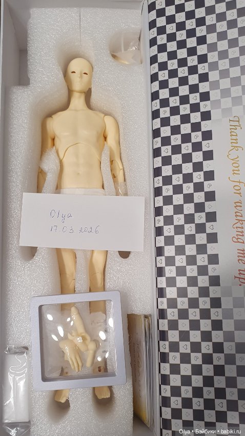 Granado BJD Shadow boy и голова Bonnie (фото 8)