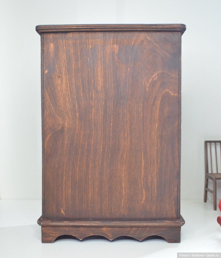Старый буфет) — Кукольная мебель (фото 4)