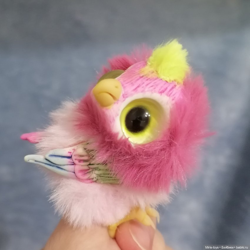 Птенчик попугайчика — Авторские игрушки (фото 6)