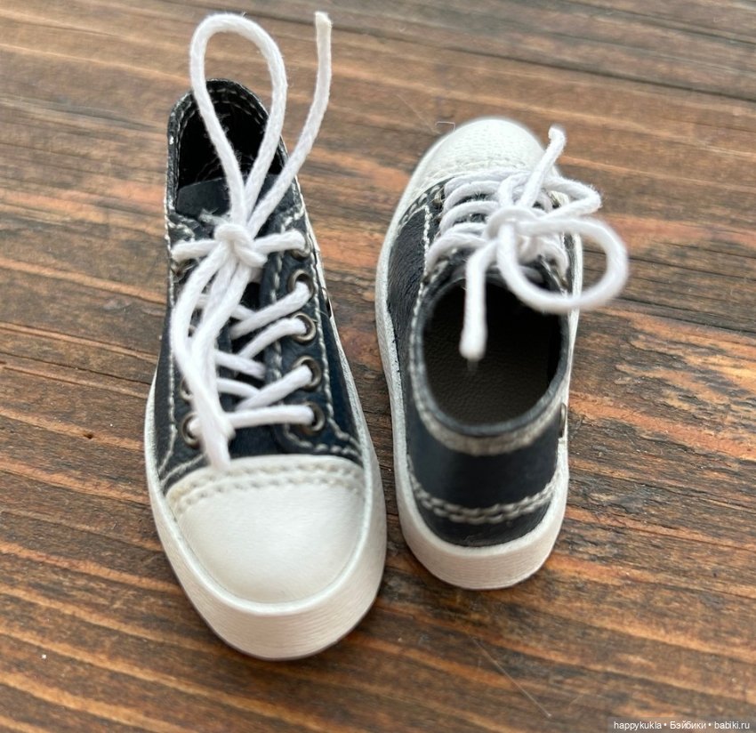 Кроссовки для кукол BJD, размер 55х19мм и 55х21мм (принц Н. Лосевой) (фото 6)