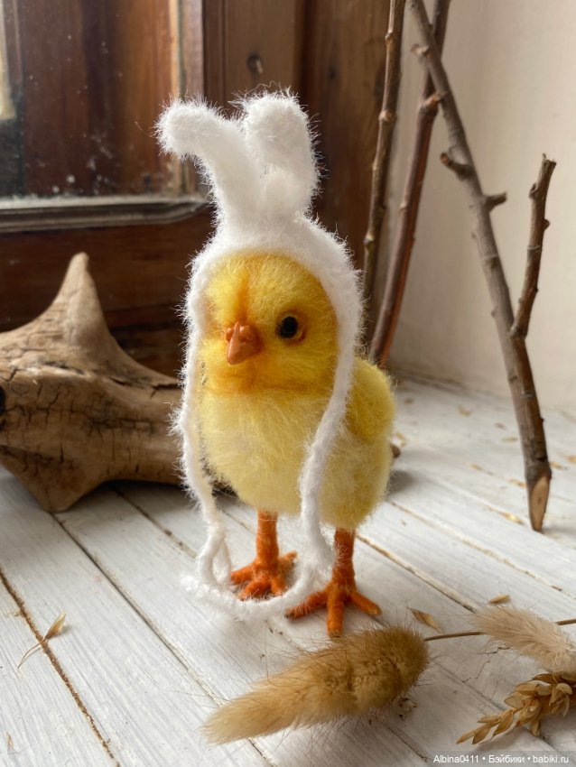Утенок и цыплята) — Авторские игрушки (фото 6)