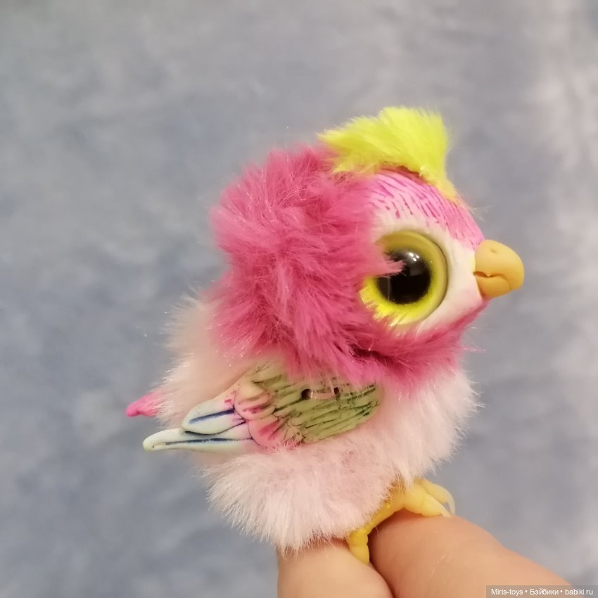Птенчик попугайчика — Авторские игрушки (фото 9)