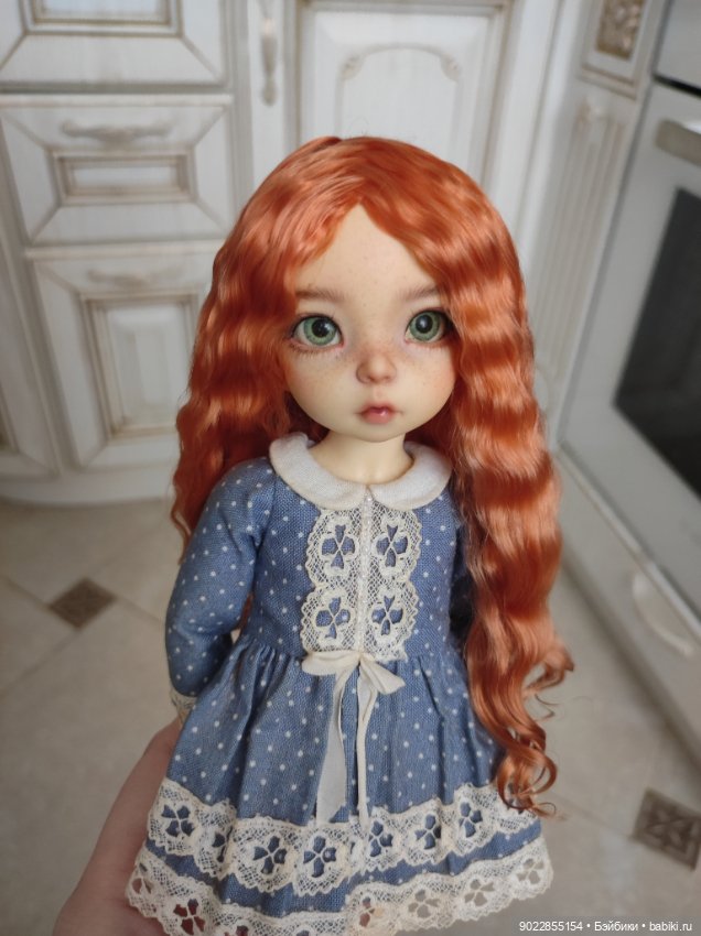 Продам очень красивый паричок из локонов козочки размер 6-7 (фото 5)