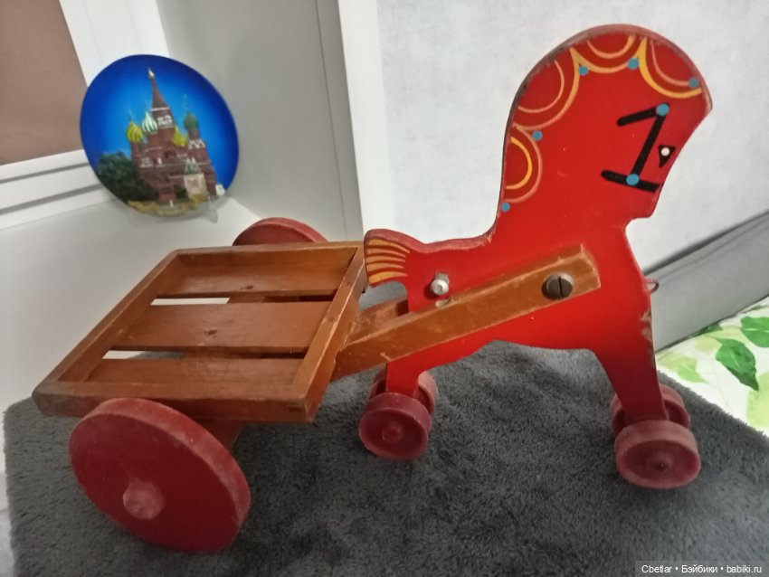 Очень старинная лошадка — Винтажные куклы и игрушки детства (фото 4)