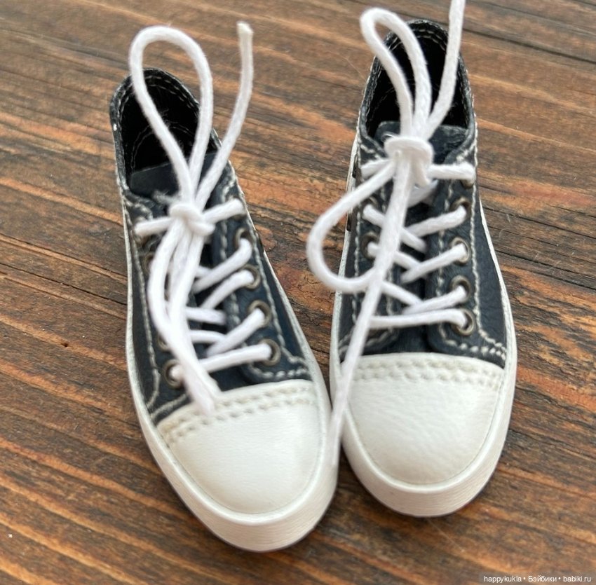 Кроссовки для кукол BJD, размер 55х19мм и 55х21мм (принц Н. Лосевой) (фото 5)