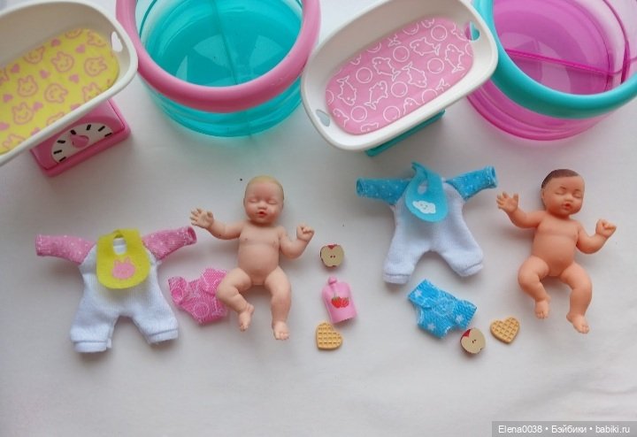 Мебель и пупсики из Шаров Zuru, Зуру (фото 2)