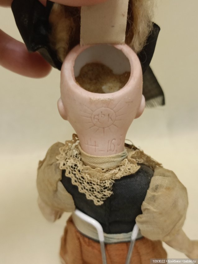 Антикварная куколка Mignonette от Gebrüder Kühnlenz (фото 6)