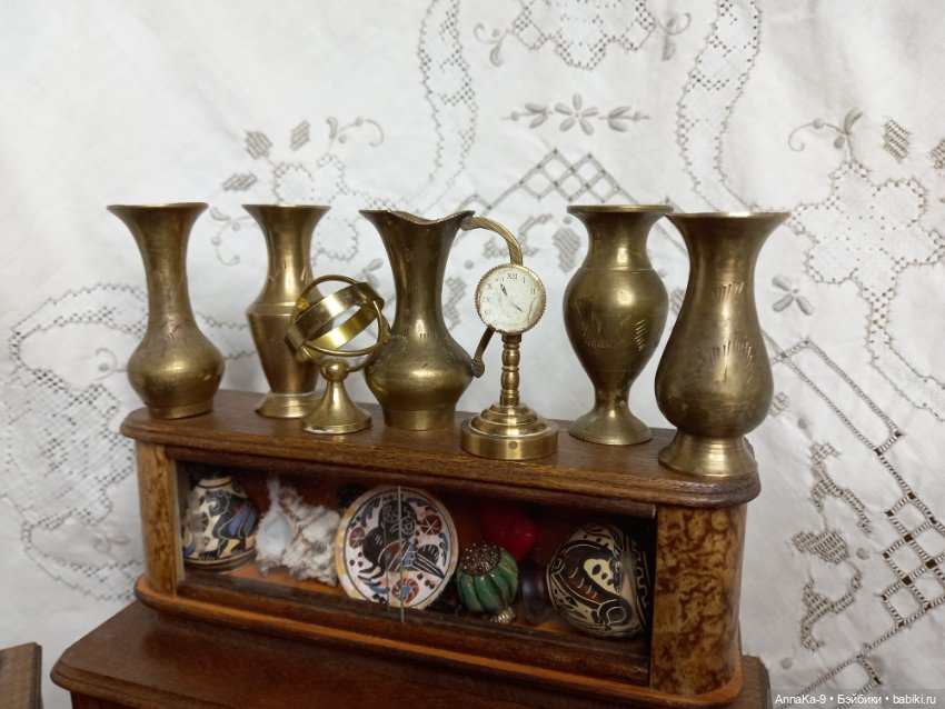 Вазы из латуни — Посуда для кукол (фото 2)
