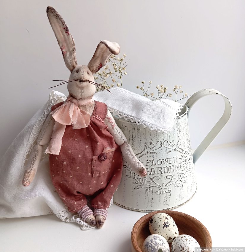 Кролики в винтажном стиле (фото 2)