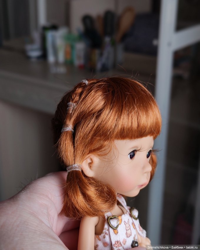 Парик 5-6 глубокий — Парики для BJD (фото 5)