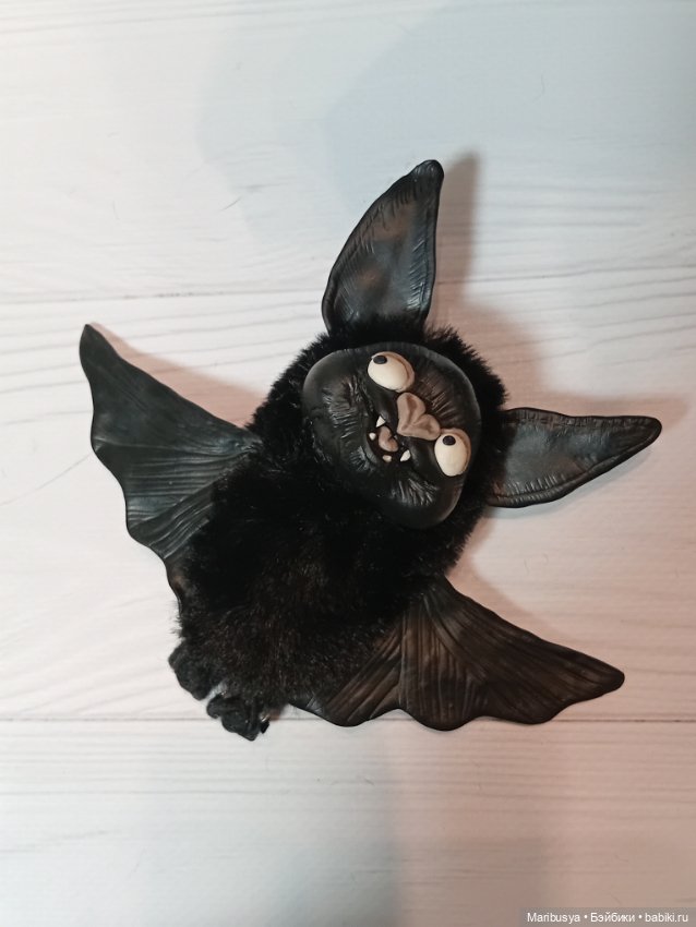 Кот Дракула с питомцем — Авторские игрушки (фото 3)