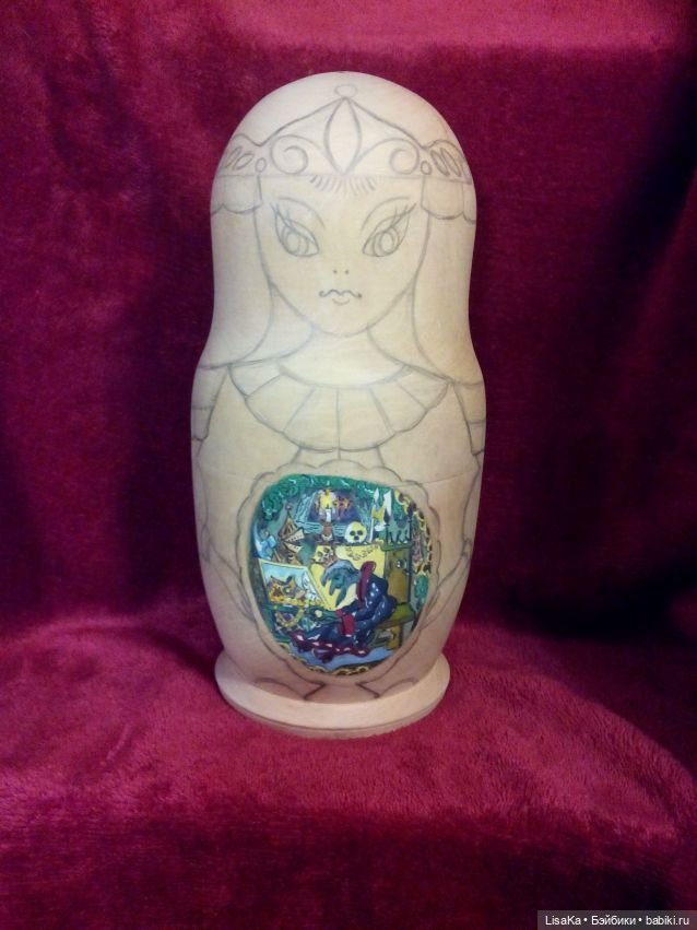 Матрешка со сказками. Набор